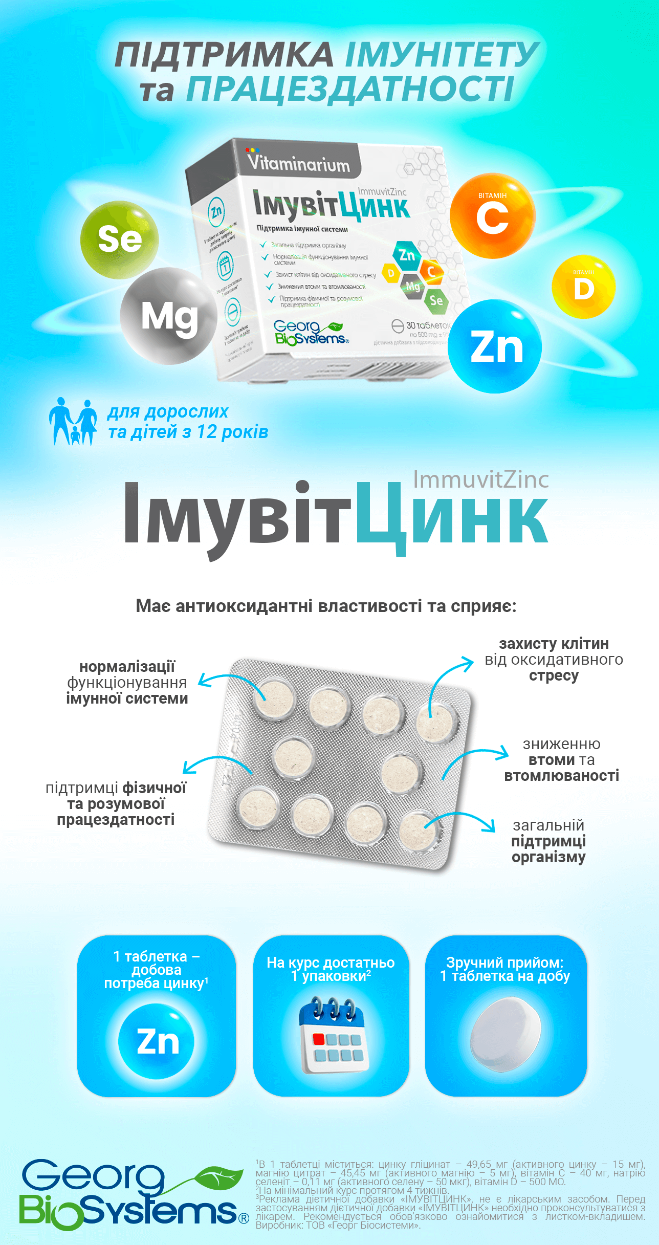 Вітамінаріум ІмувітЦінк