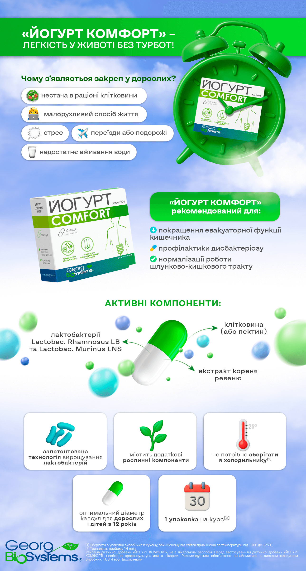 Йогурт Сomfort