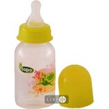 Пляшка пластмасова Topo Buono з силіконовою соскою 150 мл T002