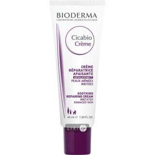 Восстанавливающий крем Bioderma Cicabio Soothing Reparing Cream для лица и тела 40 мл