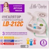 Інгалятор Little Doctor ld-212C компресорний, білий