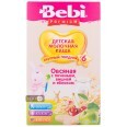 Молочная овсяная каша Bebi Premium с печеньем, вишней и яблоком 200 г