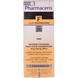 Тональный крем Pharmaceris F Intense Coverage Mild Fluid Foundation SPF 20 30 мл, песок