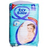 Підгузки дитячі Evy Baby Maxi Jumbo 4 (7-18 кг) 64 шт