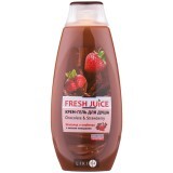 Крем-гель для душу Fresh Juice Chocolate & Strawberry, 400 мл