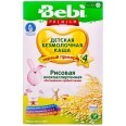 Детская безмолочная каша Bebi Premium рисовая низкоаллергенная с 4 месяцев, 200 г