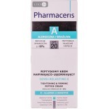Крем для обличчя Pharmaceris A Sensi-Relastine-E SPF 20 пептидний зміцнювальний, 50 мл