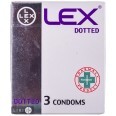 Презервативы Lex с точечной текстурой 3 шт