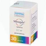 Мінірин табл. 0,1 мг фл. №30