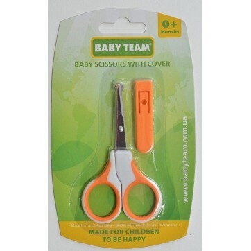 Ножницы детские "baby team" 7102, с чехлом: цены и характеристики