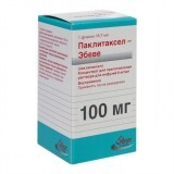 Паклітаксел "ебеве" конц. д/п інф. р-ну 100 мг фл. 16,7 мл