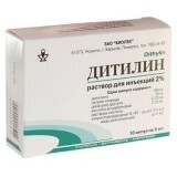 Дитилін-біолік р-н д/ін. 20 мг/мл амп. 5 мл №10