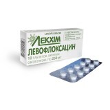 Левофлоксацин табл. в/о 250 мг №10
