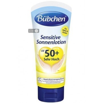 Солнцезащитное молочко Bubchen SPF 50 100 мл: цены и характеристики