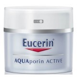 Крем для обличчя Eucerin AQUAporin легкий зволожуючий денний для нормальної та комбінованої шкіри, 50 мл