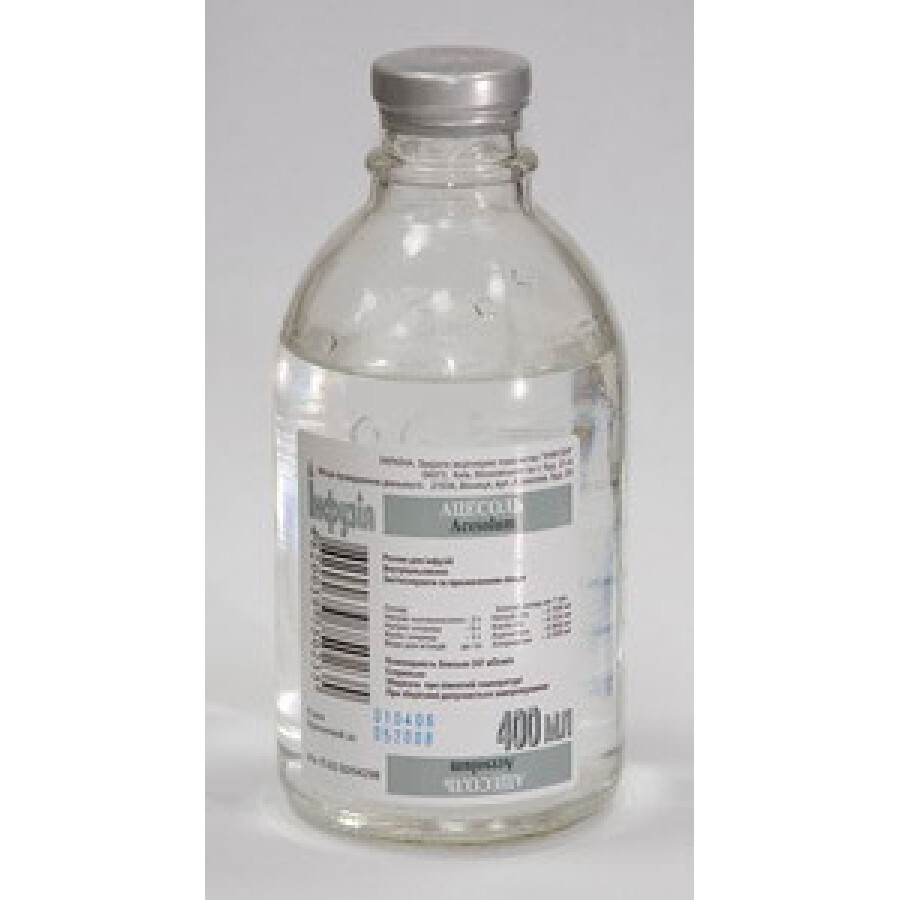 Ацесоль р-р д/инф. бутылка 400 мл: цены и характеристики