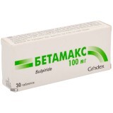 Бетамакс табл. 100 мг блистер №30