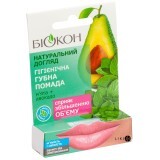 Гигиеническая губная помада Биокон Натуральный уход Мята + Авокадо 4.6 г