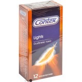 Презервативи Contex Lights №12 Ультратонкі латексні зі змазкою, 12 шт