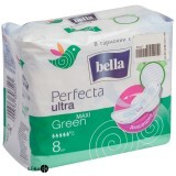 Прокладки гігієнічні Bella Perfecta Maxi Green Silky Drai Ultra №8