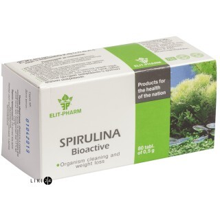 Спирулина Биоактив 500 мг таблетки, №80