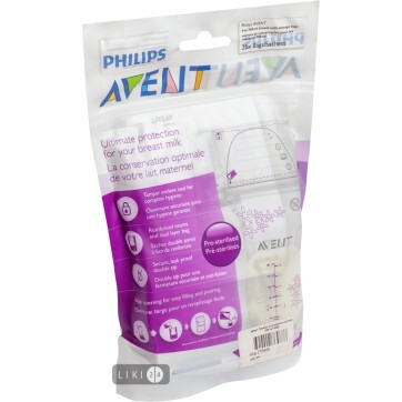 Пакеты Philips Avent для хранения грудного молока 180 мл 25 шт SCF603/25: цены и характеристики