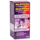 Ібупром Форте для дітей сусп. орал. 200 мг/5 мл фл. 100 мл, зі шприцом-дозат.