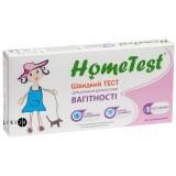 Тест-полоска HomeTest HCG110 для определения беременности 