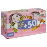 Платочки универсальные двухслойные Bella Baby Happy 100 + 50 шт