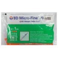 Шприц инсулиновый BD Micro-Fine Plus U-100 с иглой 30G 0.30 x 8 мм 1 мл 10 шт