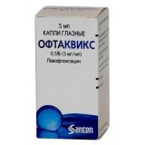 Офтаквикс кап. глаз. 5 мг/мл фл. с капельницей 5 мл