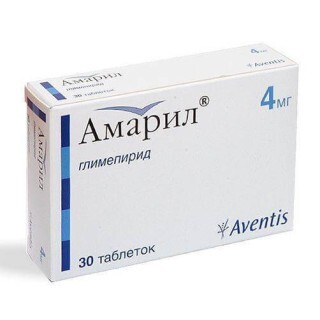 Амарил табл. 4 мг №30