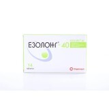 Эзолонг-40 табл. п/плен. оболочкой 40 мг блистер в коробке №14