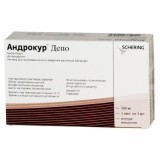 Андрокур депо р-р масл. д/ин. 300 мг амп. 3 мл №3