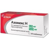 Азомекс h табл. 2,5 мг + 12,5 мг блістер №30