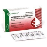 Бисакодил-нижфарм супп. 10 мг блистер №10