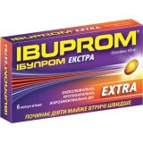 Ібупром Екстра капс. м'які 400 мг блістер №6