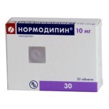Нормодипін табл. 10 мг №30
