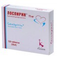 Лоспирин табл. п/о кишечно-раств. 75 мг стрип №120