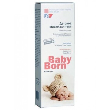 Масло Elfa Pharm BabyBorn детское для тела,  200 мл: цены и характеристики