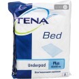 Одноразовые пеленки Tena Bed Plus для младенцев впитывающие 60x90 см 80 шт