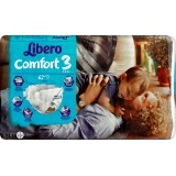 Подгузники Libero Comfort 3 62 шт
