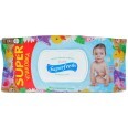 Влажные салфетки Superfresh для детей и мам с клапаном и витаминным комплексом 120 шт