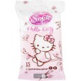 Влажные салфетки Smile Hello Kitty Универсальные 15 шт