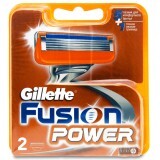 Сменные картриджи для бритья Gillette Fusion5 Power мужские 2 шт