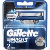 Змінні картриджі для гоління Gillette Mach3 Turbo чоловічі 2 шт
