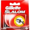 Сменные картриджи для бритья Gillette Slalom мужские 5 шт