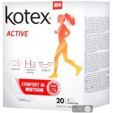 Прокладки щоденні Kotex Active Extra Thin Liners №20