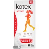 Прокладки щоденні Kotex Active Extra Thin Liners №60