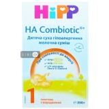 Дитяча суха гіпоалергенна молочна суміш HiPP HA Combiotic 1 початкова 350 г